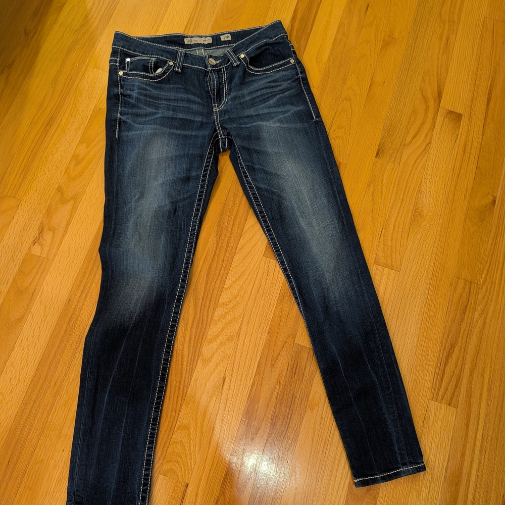 Silver Jeans Women's Dark Blue Skinny Jeans